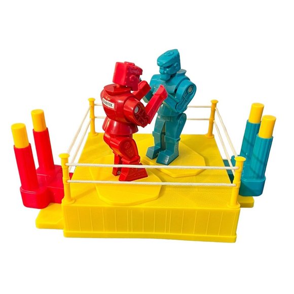 Rockem Sockem Robots Game Mattel 2018 Classic Boxing Toy Game, - Picture 4 of 9